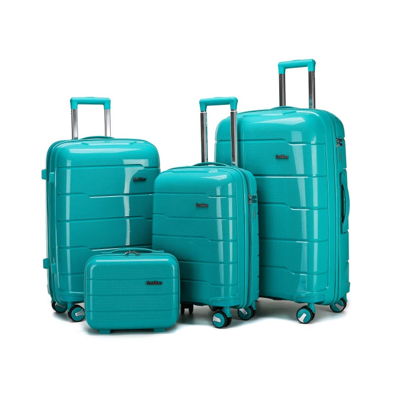 Waterproof Lightweight Travel Luggage-6910-blue