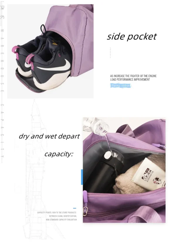 Large Capacity Sport Bag feature