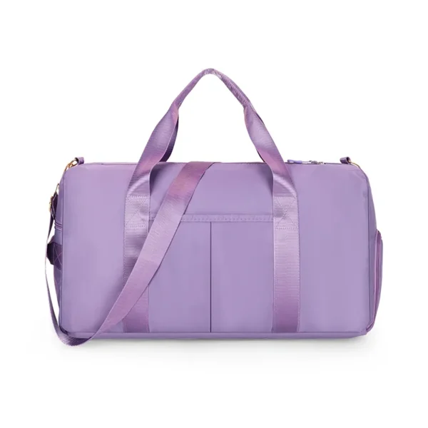Large Capacity Sport Bag purple front